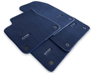 Dark Blue Floor Mats for Audi A2 2000-2005 8Z | ER56 Design - AutoWin