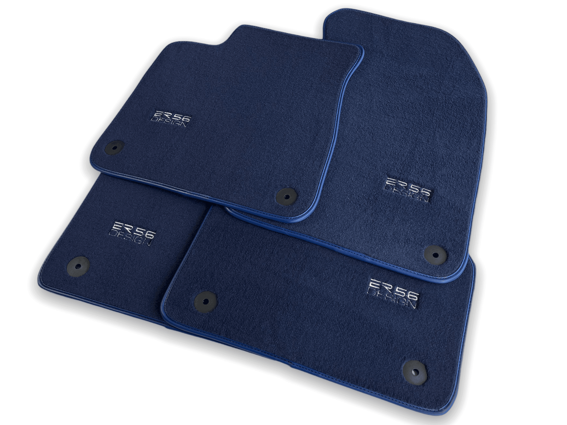 Dark Blue Floor Mats for Audi A5 - 8TA Sportback (2009-2017) | ER56 Design - AutoWin
