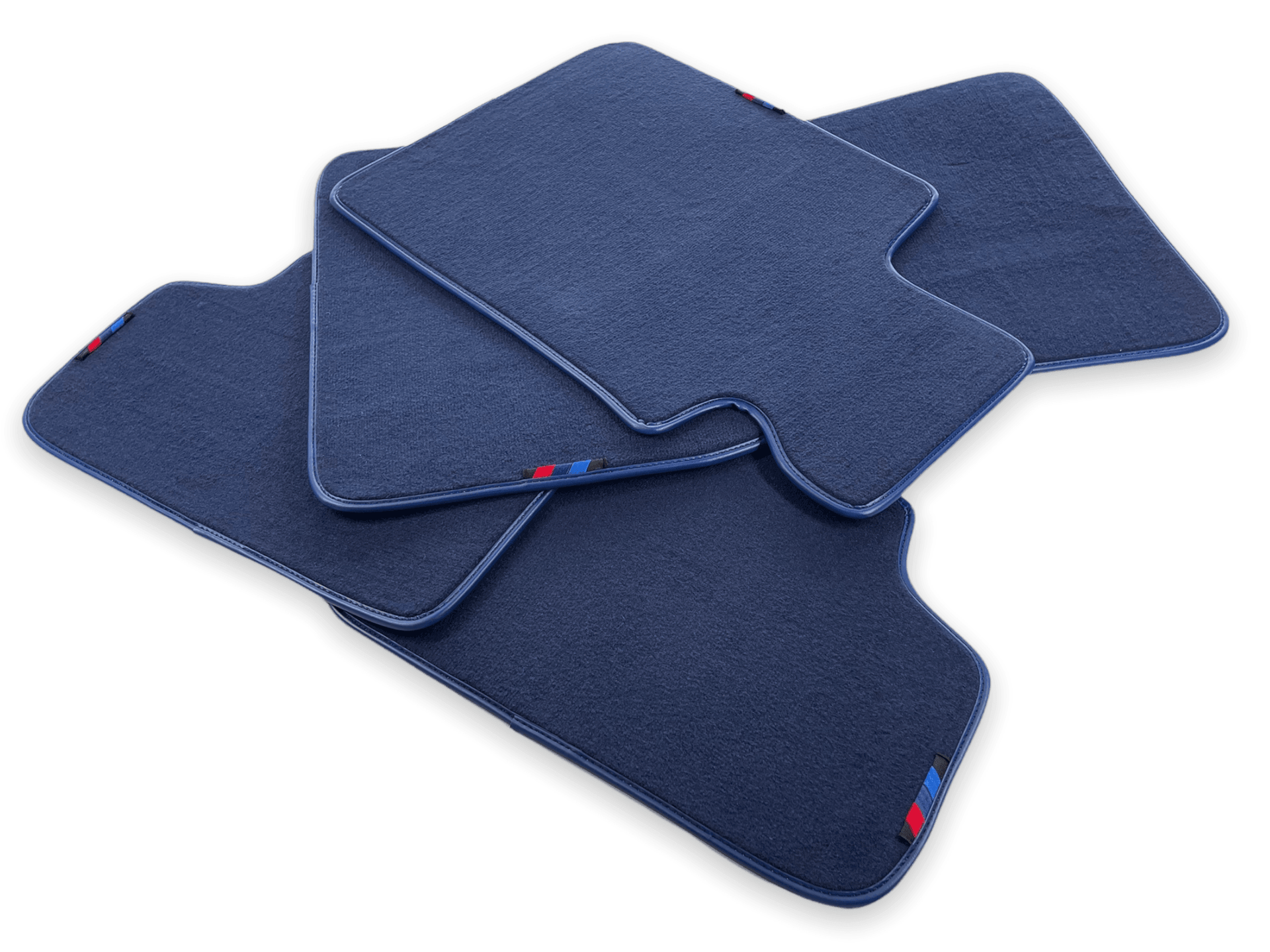 Dark Blue Floor Mats For BMW 3 Series E93 LCI With M Package - AutoWin