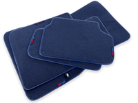 Dark Blue Floor Mats For BMW 8 Series Gran Coupe G16 With M Package - AutoWin