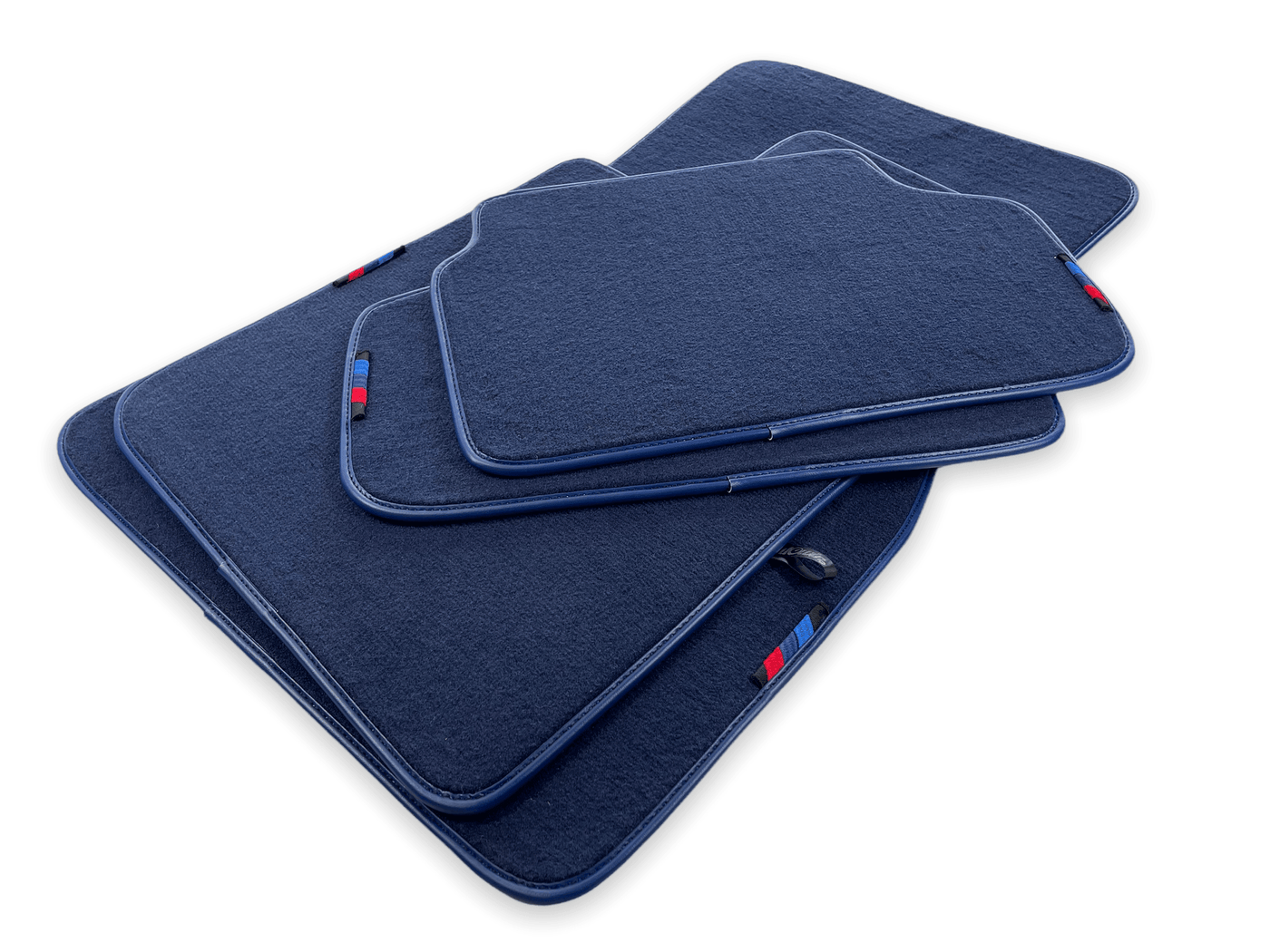 Dark Blue Floor Mats For BMW X1 Series F48 With M Package - AutoWin