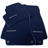Dark Blue Floor Mats For Mercedes Benz E-Class W210 Sedan (1995-2002) | Limited Edition - AutoWin
