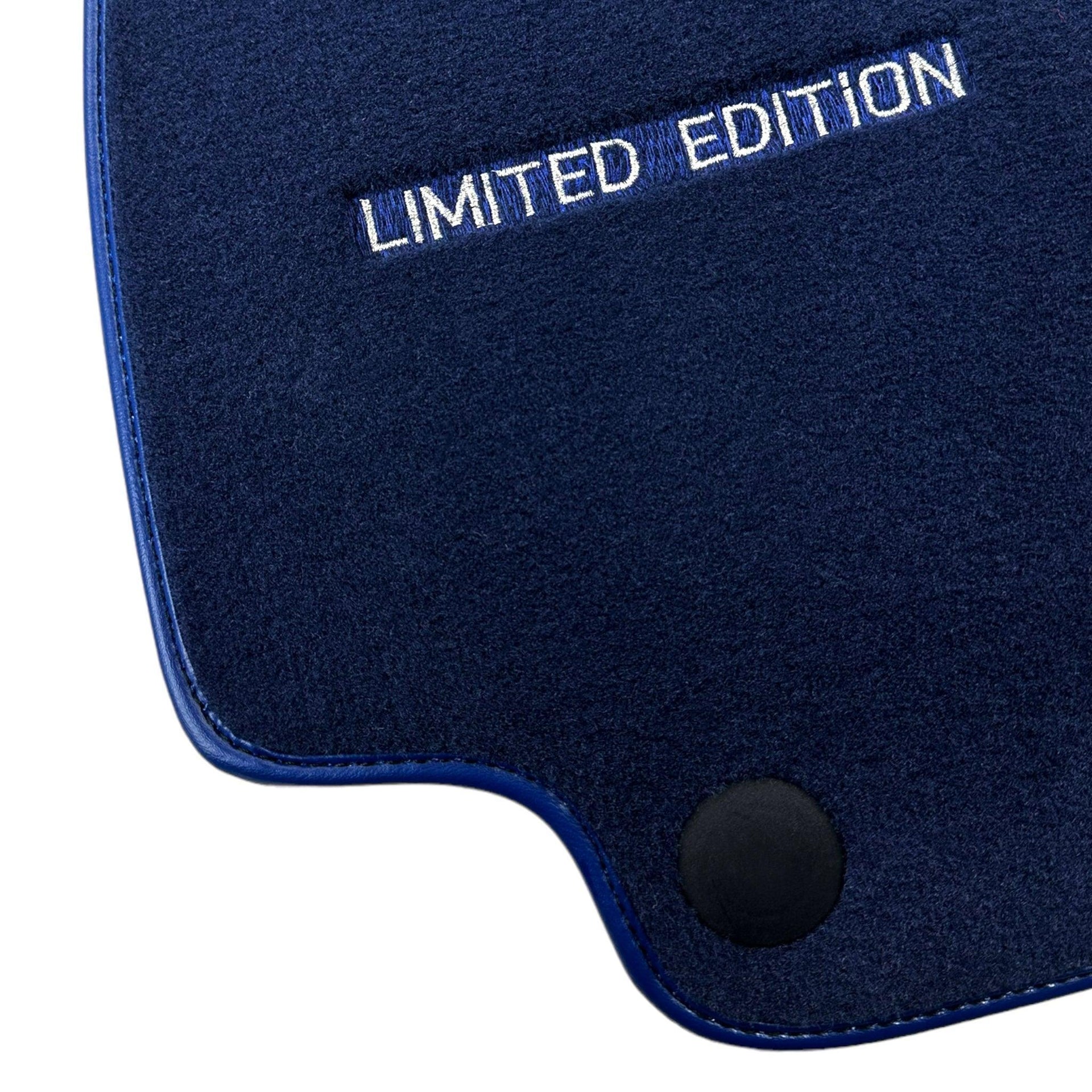 Dark Blue Floor Mats For Mercedes Benz GL-Class X166 (2012-2015) | Limited Edition - AutoWin