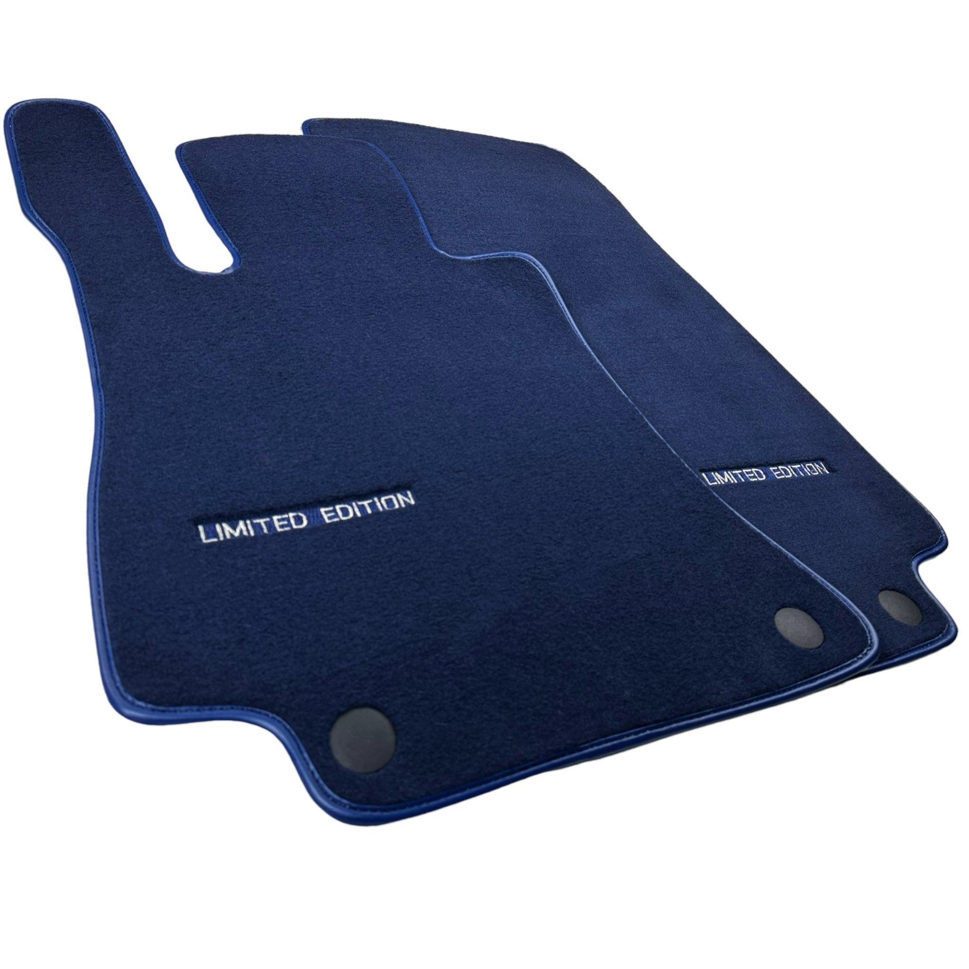 Dark Blue Floor Mats For Mercedes Benz GLA-Class H247 (2020-2023) | Limited Edition - AutoWin