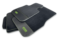 Floor Mats For BMW M4 G82 Coupe Carbon Leather Er56 Design - AutoWin