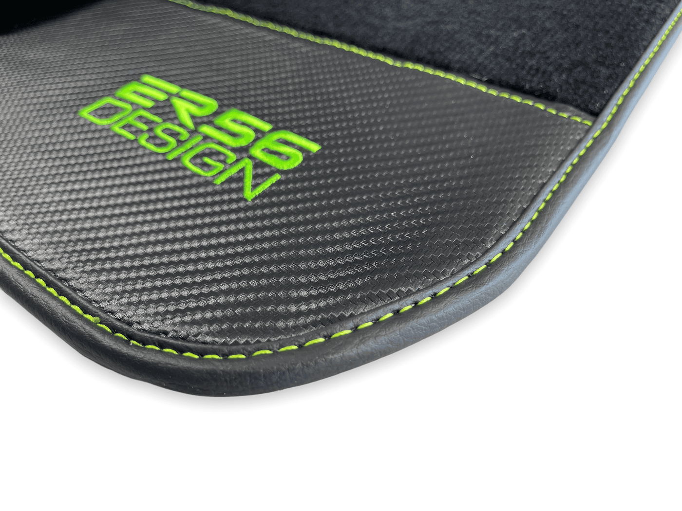 Floor Mats For BMW M5 E28 Carbon Leather Er56 Design - AutoWin