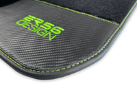 Floor Mats For BMW M6 F13 Coupe Carbon Leather Er56 Design - AutoWin