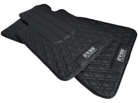 Floor Mats For BMW X5M E70 SUV Black Leather Er56 Design - AutoWin