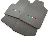 Gray Floor Mats for Fiat Punto Evo (2009-2012) 5 Doors - AutoWin