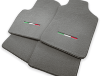 Gray Floor Mats for Fiat Punto Evo (2009-2012) 5 Doors - AutoWin