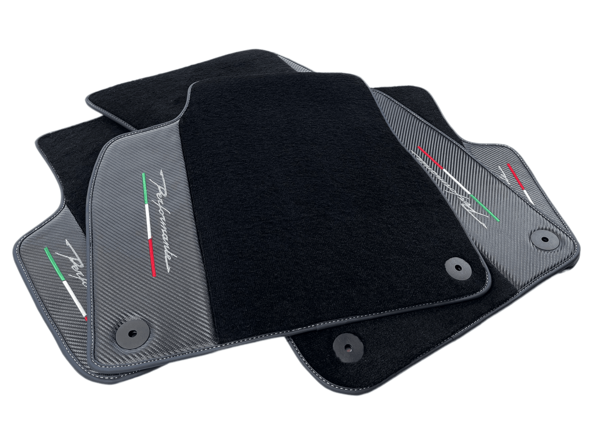 Floor Mats For Lamborghini Urus Performante With Carbon Leather - AutoWin