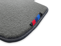 Gray Floor Mats For BMW 1 Series E81 With M Package AutoWin Brand - AutoWin