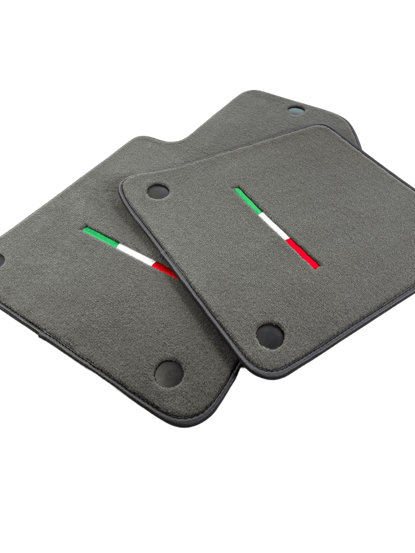 Gray Floor Mats For Ferrari 599 Coupe 2006-2012 Italian Edition - AutoWin
