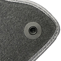 Gray Floor Mats For Mercedes Benz GLC-Class X253 SUV (2019-2023) Hybrid | Limited Edition - AutoWin