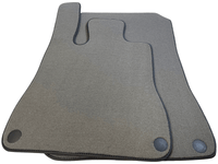 Gray Floor Mats For Mercedes-Benz SL R231 2012–2020 Black Trim - AutoWin