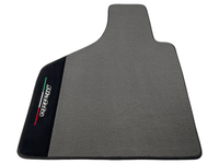 Gray Floor Mats Lamborghini Diablo 1990-2001 Alcantara Leather - AutoWin