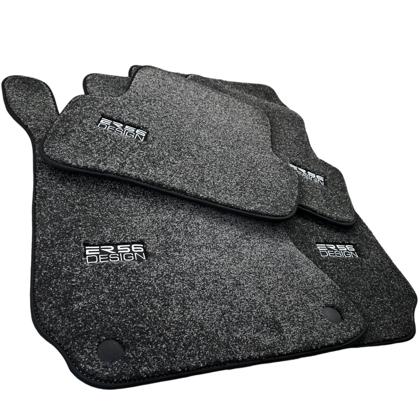 Gray Luxury Floor Mats For Mercedes Benz GLA-Class X156 (2017-2020) | ER56 Design - AutoWin