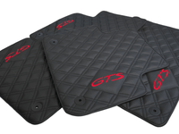 Leather Floor Mats for Porsche Cayenne GTS 2018-2023 - AutoWin