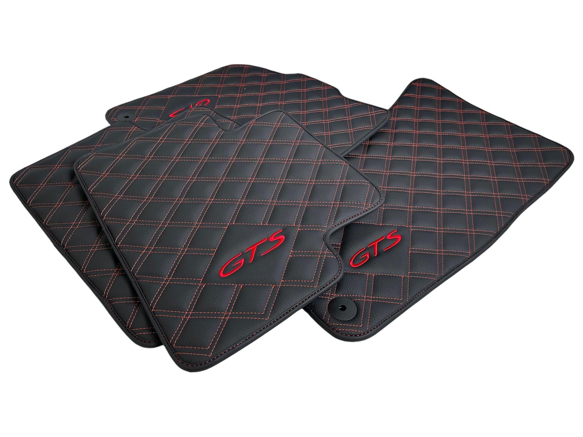Leather Floor Mats for Porsche Panamera (2009-2016) - AutoWin