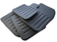 Leather Floor Mats For Rolls Royce Shadow 1965-1977 Black - AutoWin
