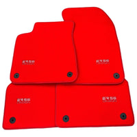 Red Floor Mats for Audi Q2 (2020-2024) | ER56 Design - AutoWin