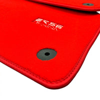 Red Floor Mats for Audi Q5 FY Hybrid (2017-2023) | ER56 Design - AutoWin
