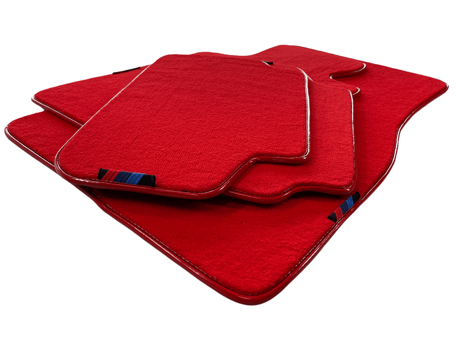 Red Floor Mats For BMW 2 Series F45 With M Package AutoWin Brand - AutoWin