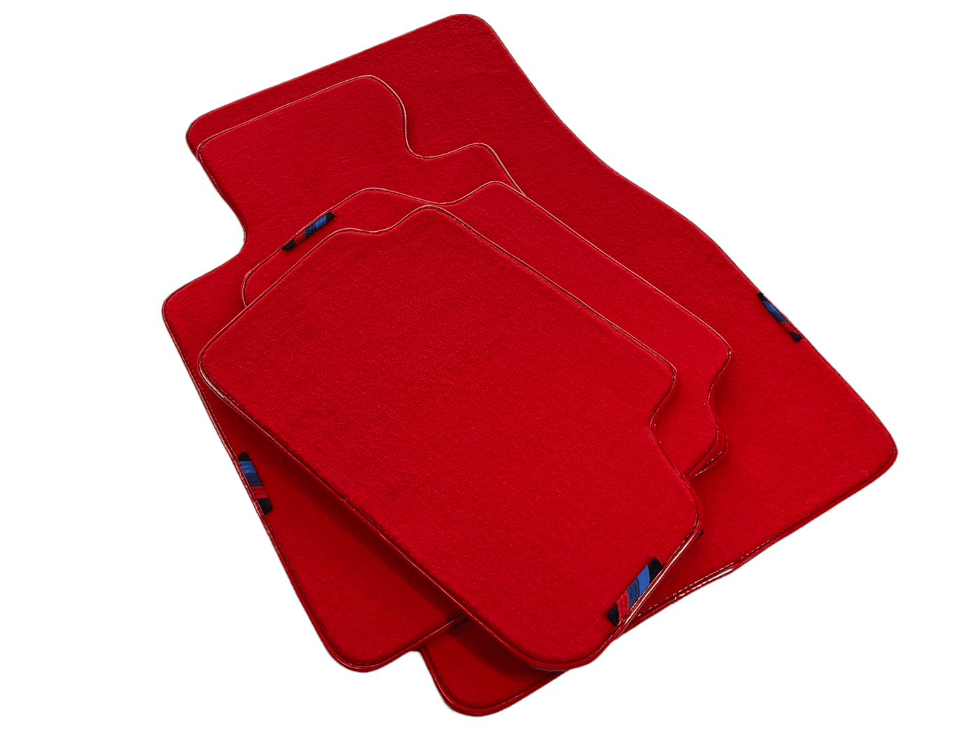 Red Floor Mats For BMW X1 Series E84 With M Package - AutoWin