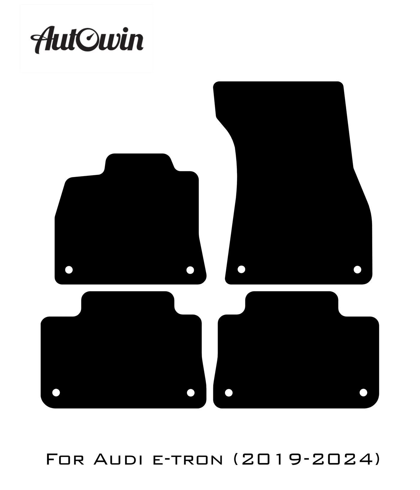 Red Floor Mats for e-tron (2019-2024) | ER56 Design - AutoWin