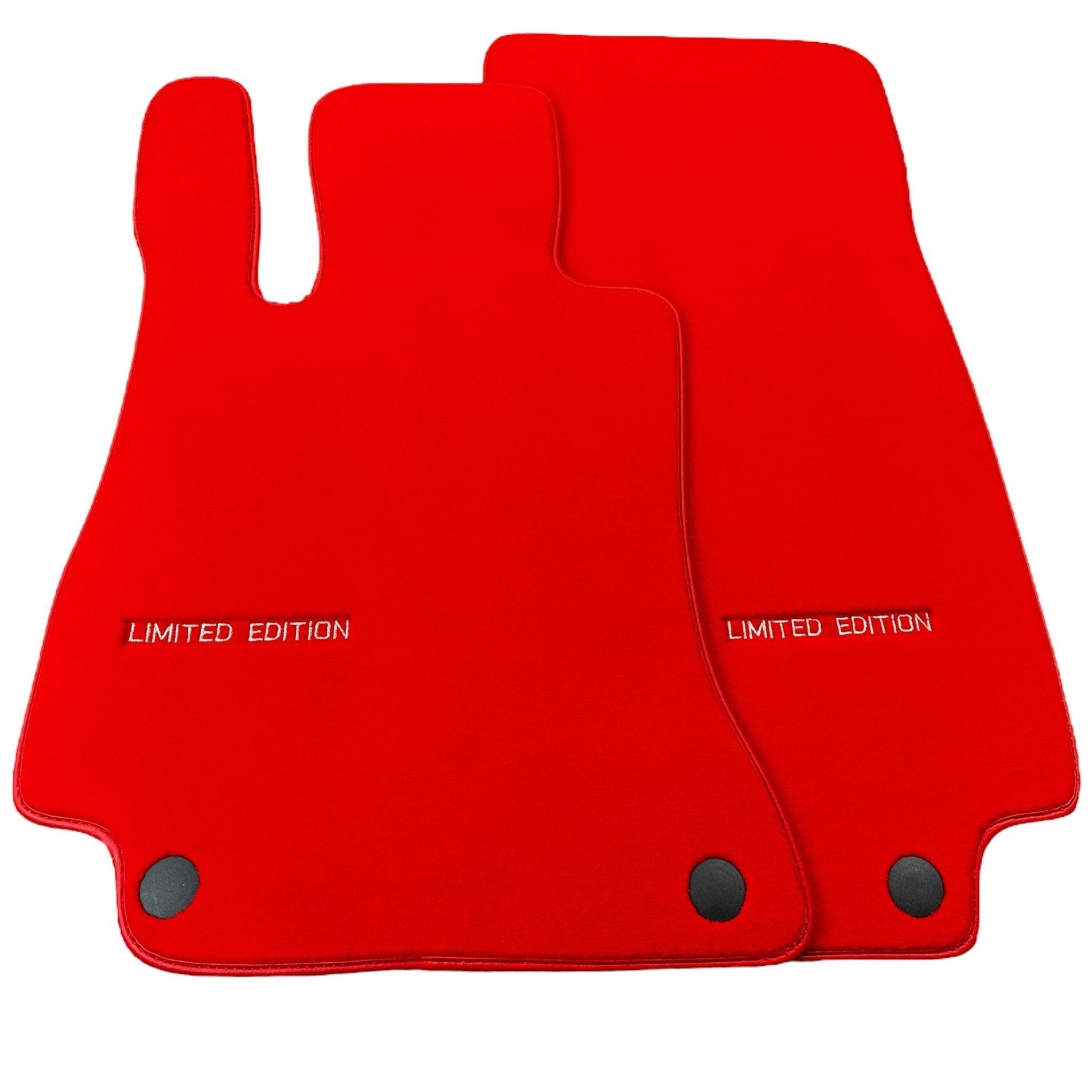Red Floor Mats For Mercedes Benz E-Class W210 Sedan 4Matic (1995-2002) | Limited Edition - AutoWin