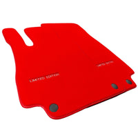 Red Floor Mats For Mercedes Benz E-Class W212 Sedan (2009-2013) | Limited Edition - AutoWin