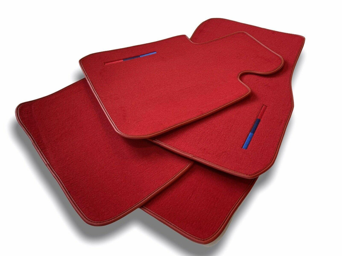 Red Mats For BMW 1 Series E88 Convertible With M Package - AutoWin