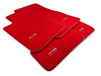 Red Mats For BMW 3 Series E46 Convertible - ER56 Design Brand - AutoWin