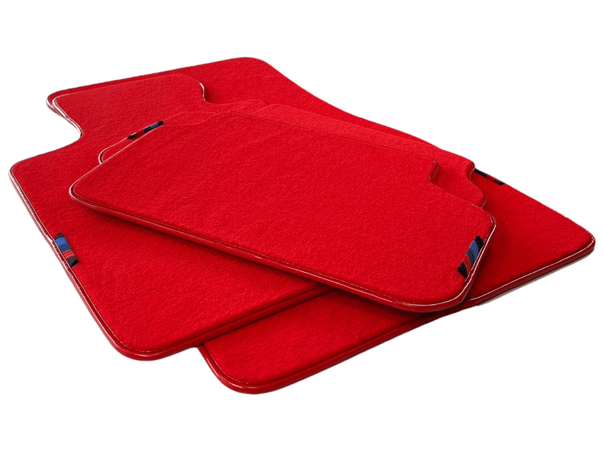 Red Mats For BMW M3 E92 With M Package AutoWin Brand - AutoWin
