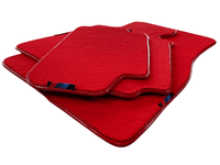 Red Mats For BMW M3 E92 With M Package AutoWin Brand - AutoWin