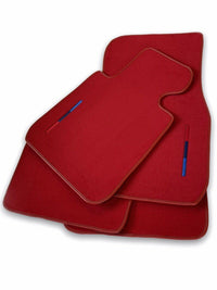 Red Mats For BMW M5 E28 With M Package - AutoWin
