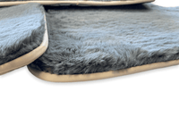 Sheepskin Floor Mats For Rolls Royce Wraith 2013–2023 Er56 Design - AutoWin